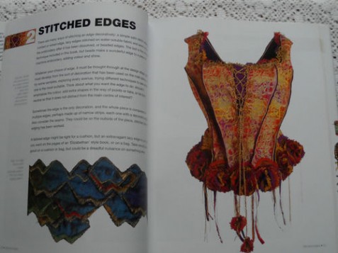 Edges & Finishes in Machine Embroidery - Inside the book