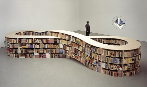 Infinity bookshelf