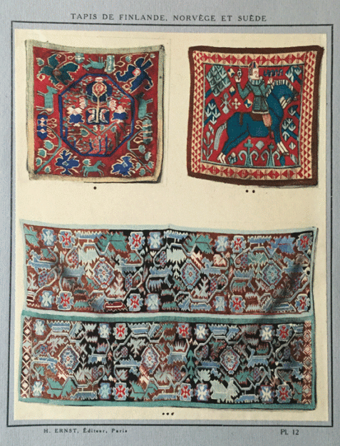 Tapis De Finlande, Norvège & Suède (Carpets of Finland, Norway and Sweden) Edited by Henri Ernst