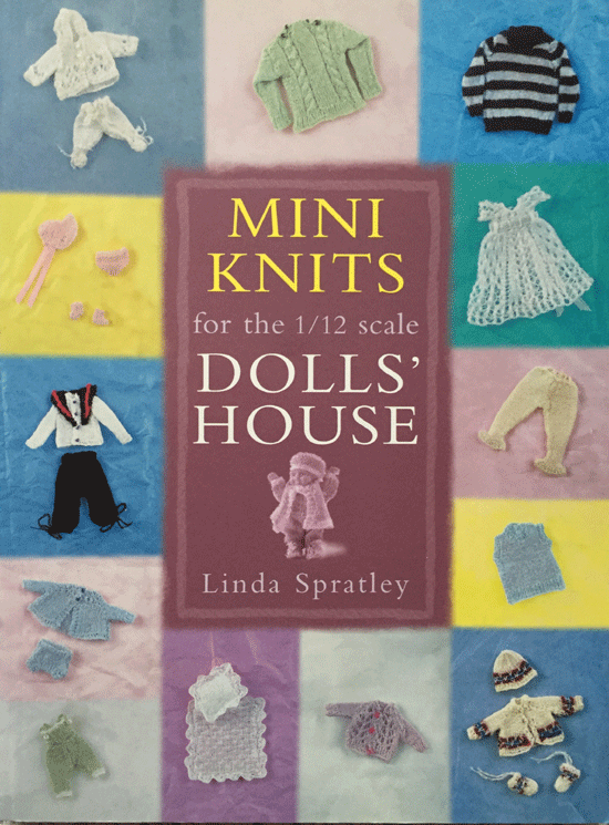 4 Miniature Knitting   MAGAZINES Dollshouse 1:12 scale OPENING PAGES 