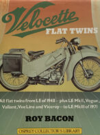 Velocette Flat Twins By Roy Bacon (Osprey Collector's Library)