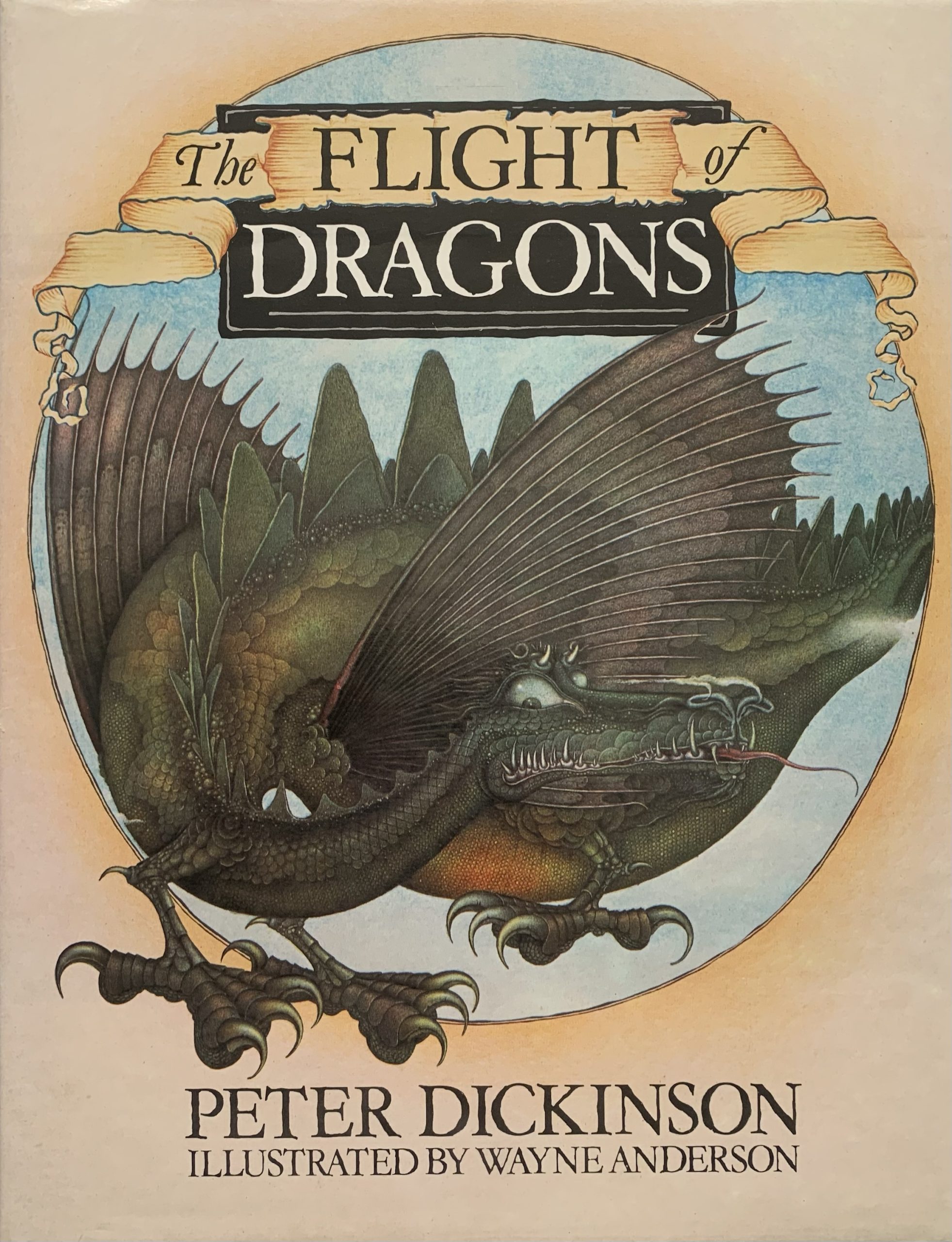 The Flight Of Dragons by Peter Dickinson 1979 First US Edition