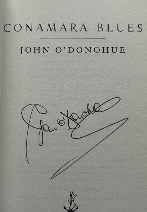 Conamara Blues: A Collection of Poetry by John O'Donohue - Signed copy