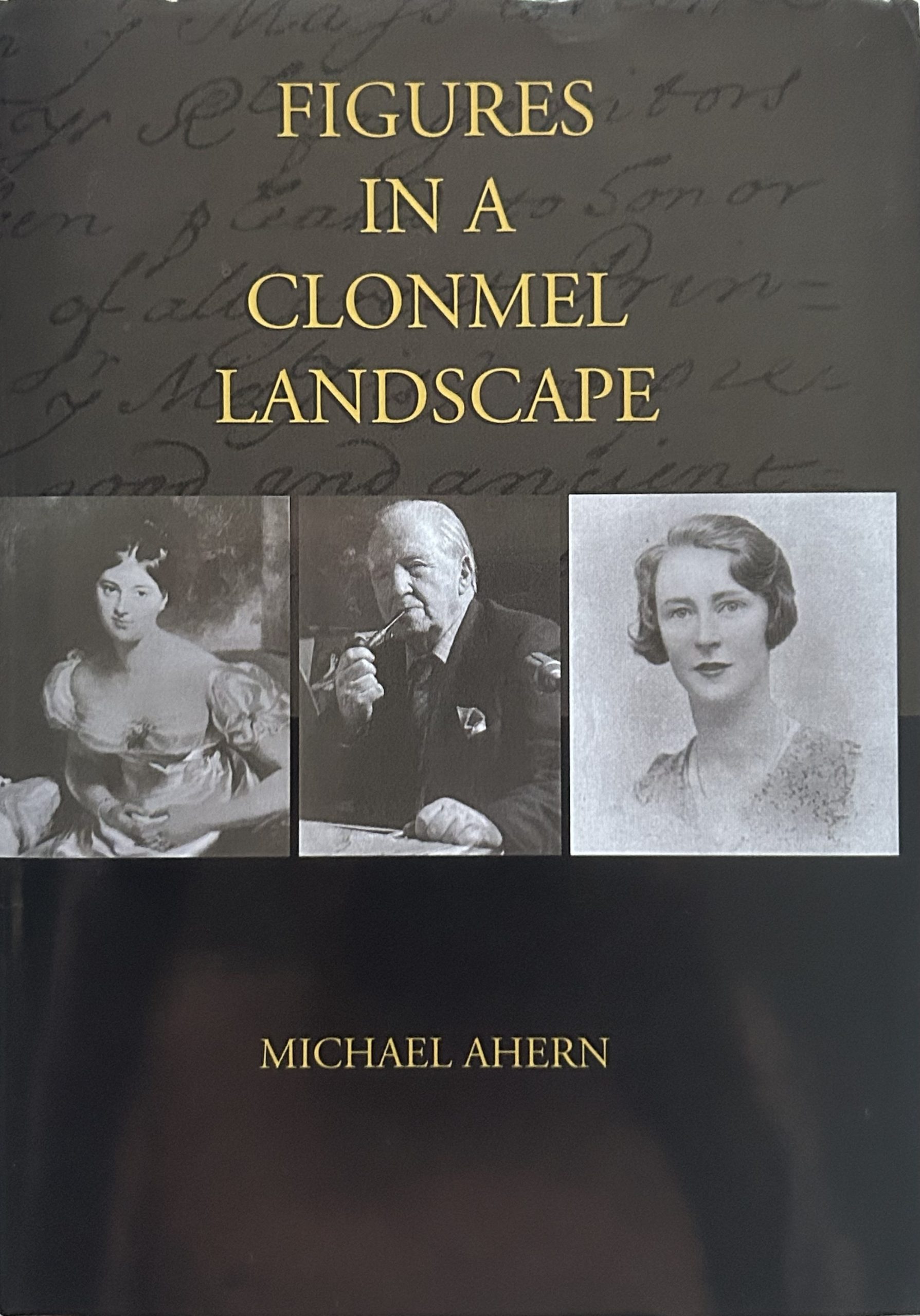 Figures in a Clonmel Landscape by Michael Ahern - Signed copy