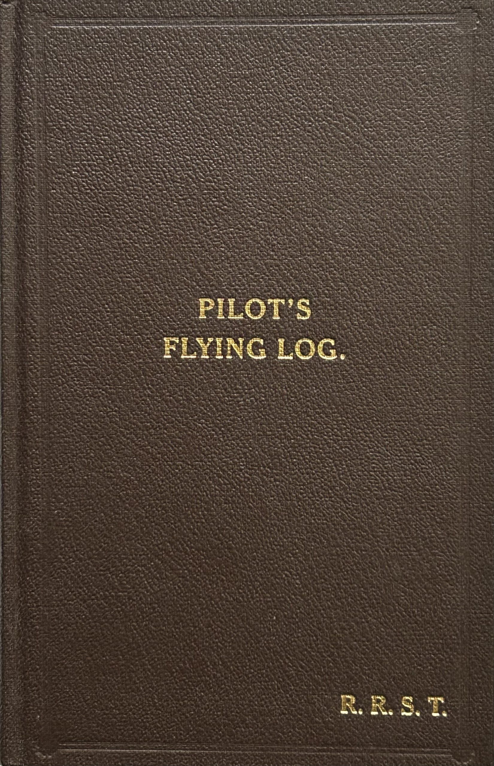 Wing Commander Robert Stanford Tuck: Flying Log Book